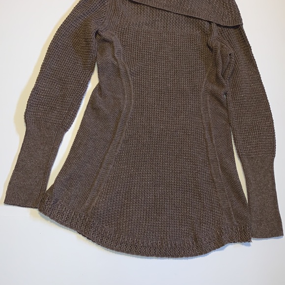 Anthropologie Angel of the North Taupe Knit Sweater - Women’s Size Medium - Picture 5 of 11